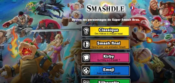 Jouer à Smashdle - Jeu du Jour Gratuit