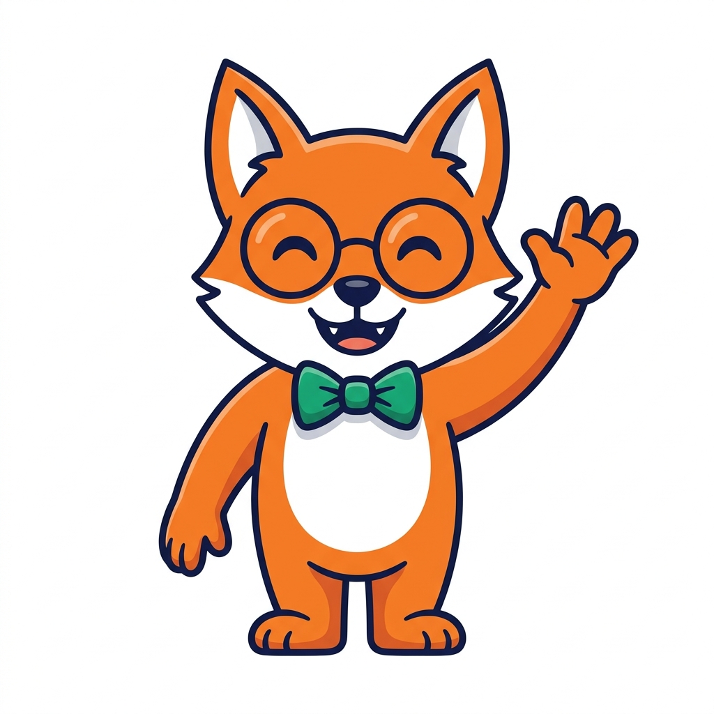 Ludo le Renard fait coucou